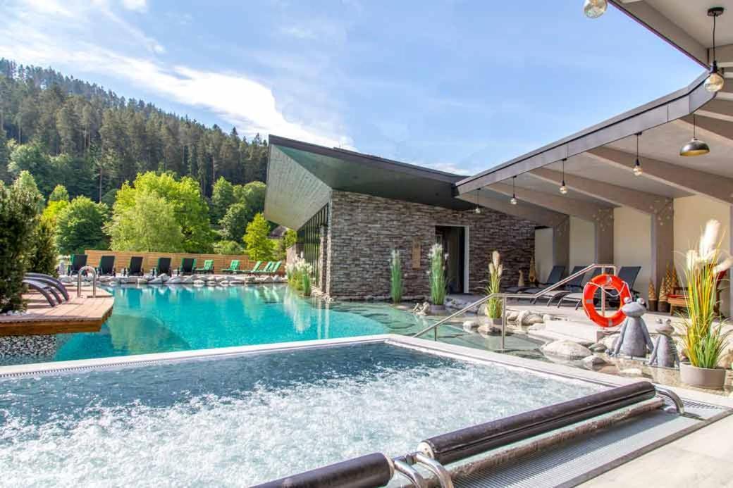 Hotel Heselbacher Hof Baiersbronn Bagian luar foto